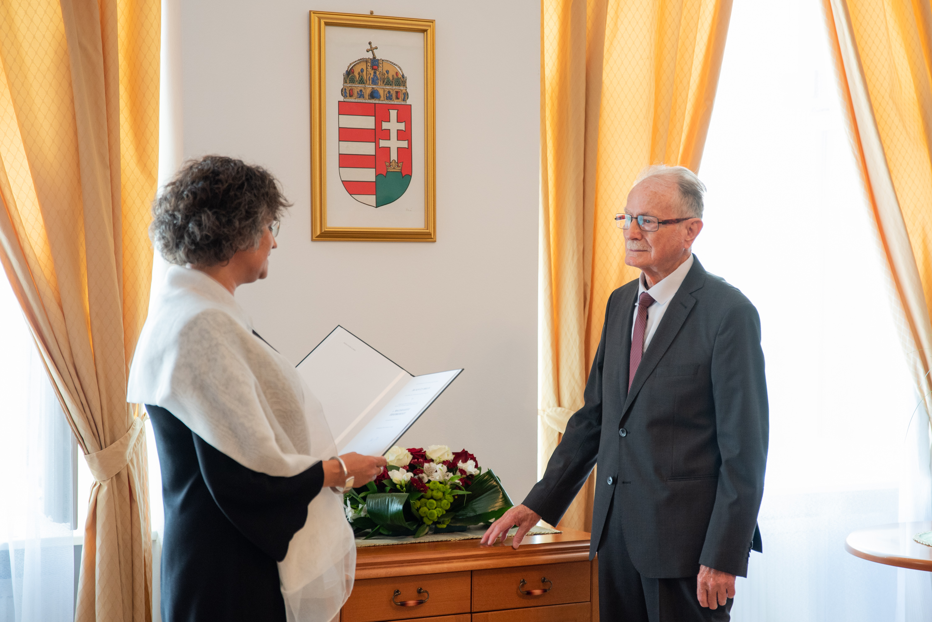 Magyar állami kitüntetés átadóünnepség